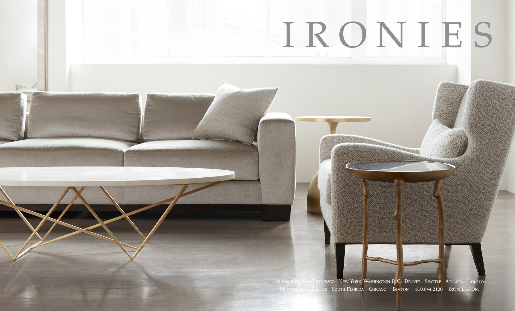 iona modern coffee table